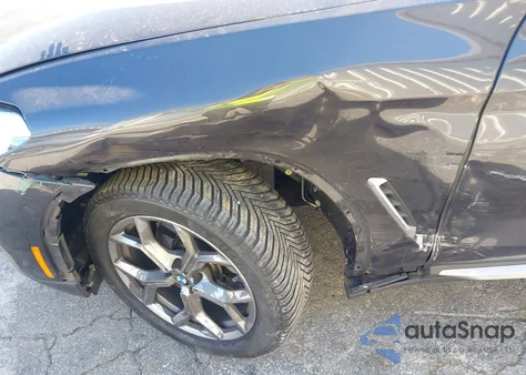 2022 BMW X3 Sdrive30I from USA, damaged, VIN 5UX43DP03N9L91331